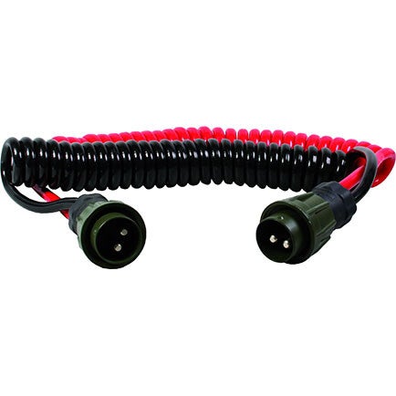 Spiraalkabel 2x 35MMQ + schroefring nato stekker