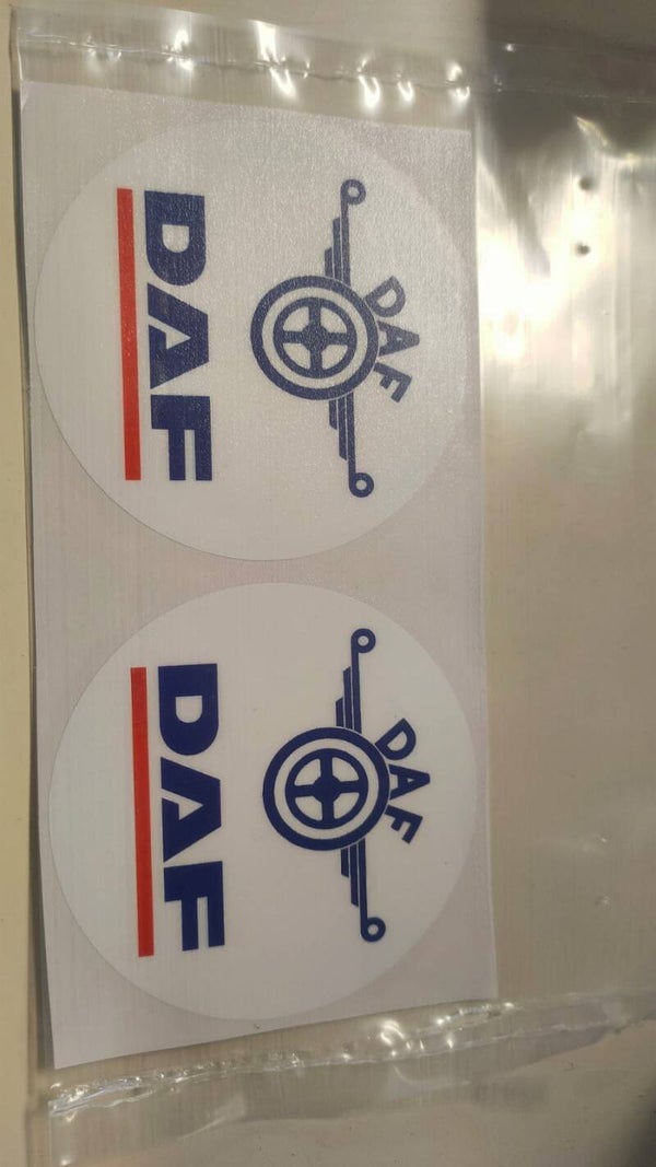 Doorstepsticker SET DAF 2 stuks