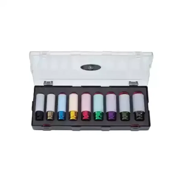 1/2" Krachtdoppenset 9 delig Force K4099