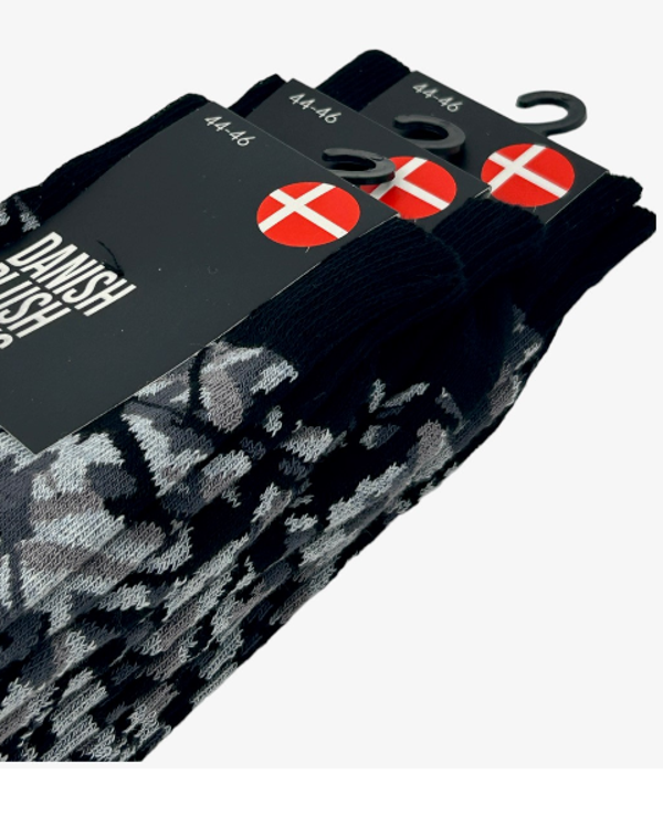 Sokken 40-43 Deens Grijs