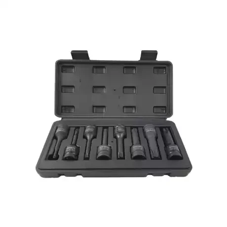 1/2'' Krachtdoppen set Torx 8-delig