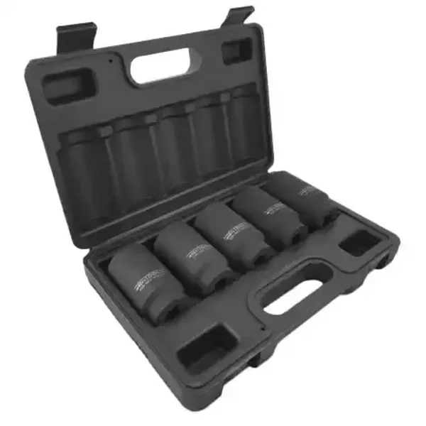 1/2'' Krachtdoppen set lang 12-kant / 5-delig