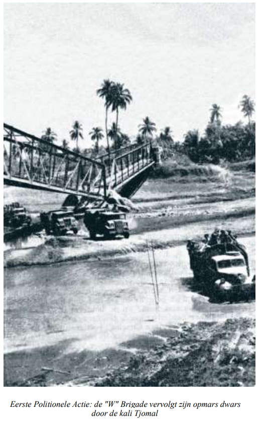 Brug bij kali Tjomal