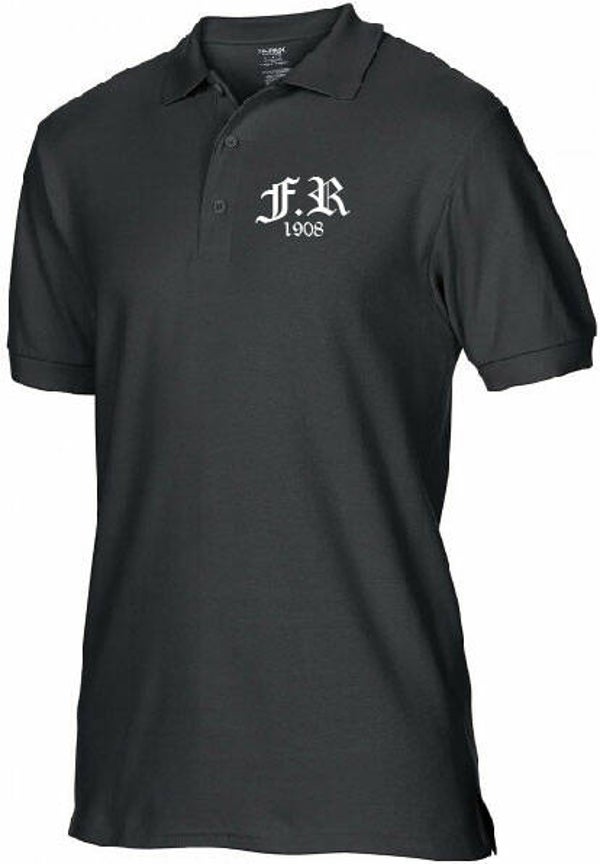 001 Polo geborduurd F.R. 1908