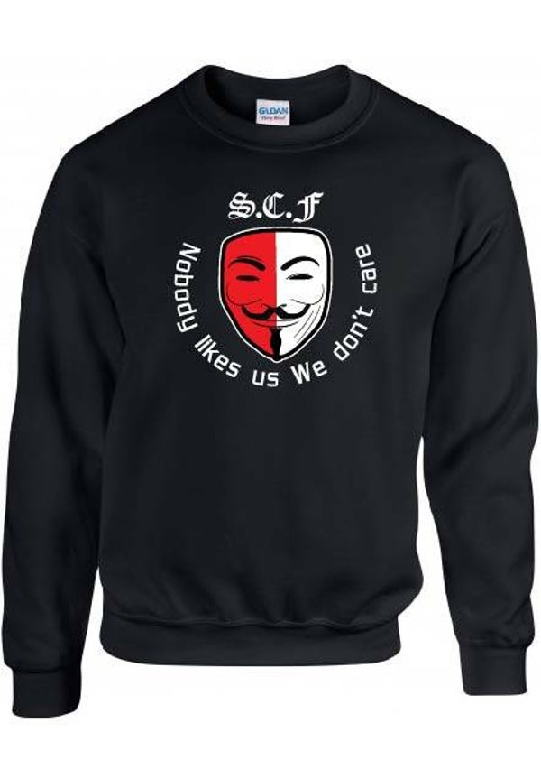 S.C.F Mask  Nobody like.s us we don't care