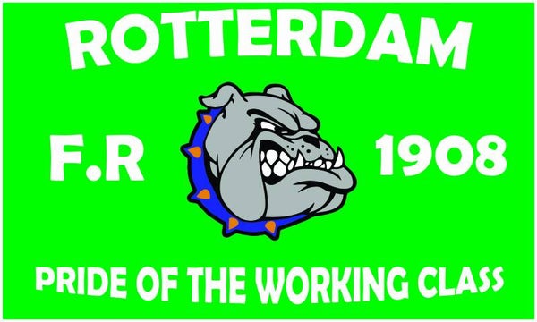 Deur Sticker Rotterdam F.R 1908 Pride of the working cl