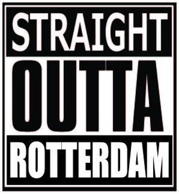 Stickerset STRAIGHT OUTTA ROTTERDAM.