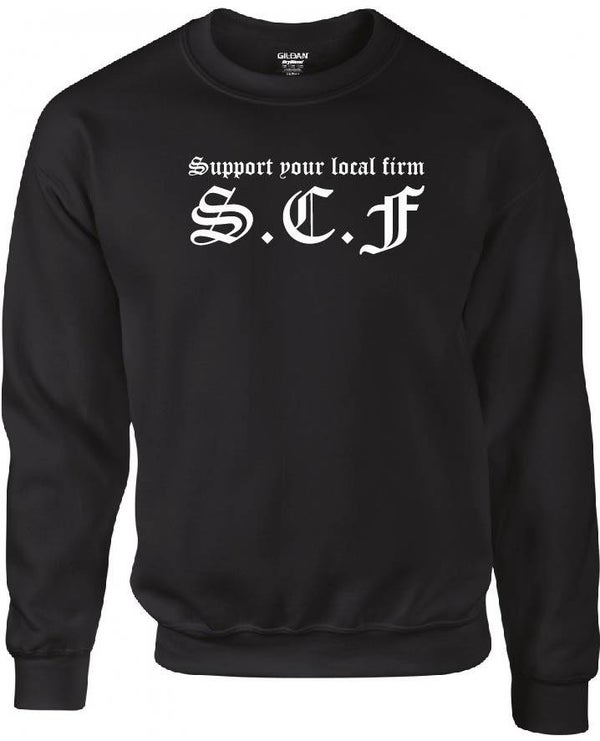 Sweater Support your local firm S.C.F