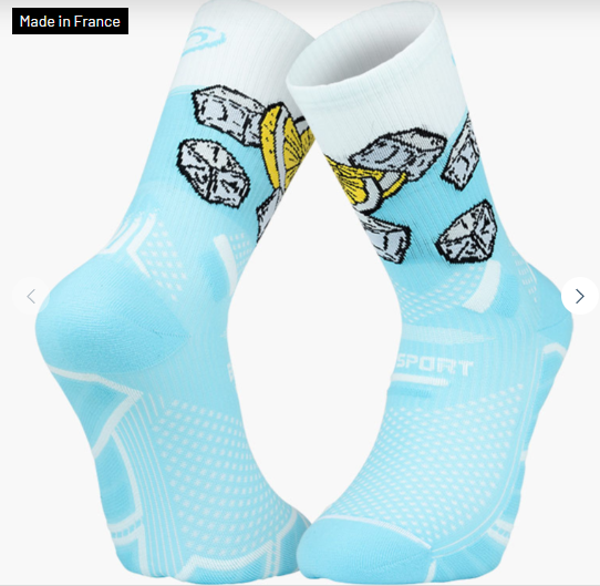 Chaussettes TRAIL ULTRA NUTRISOCKS BLUE LAGOON