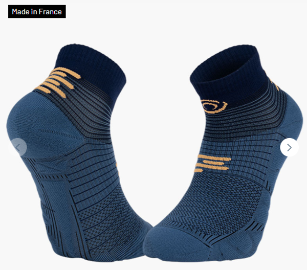 Chaussettes RUN MARATHON Low Bleu marine