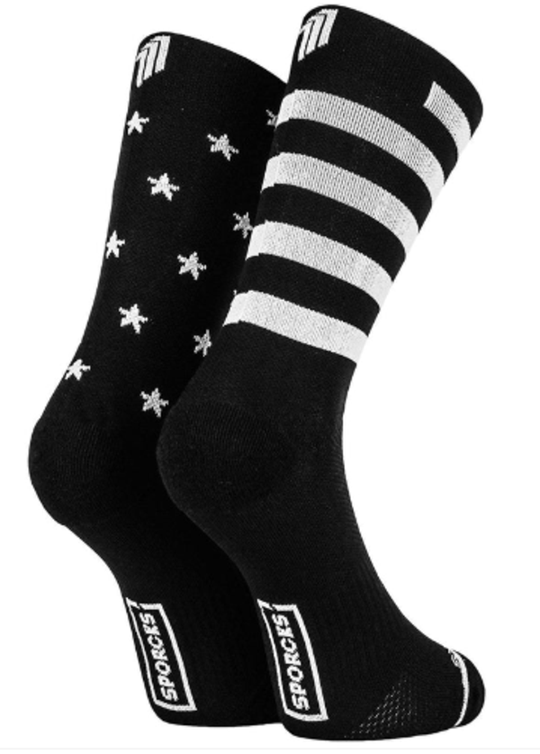 LEGEND BLACK - CHAUSSETTES DE COURSE