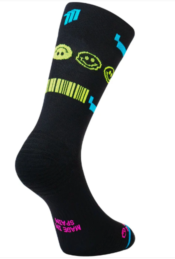 CHAUSSETTES DE COURSE - BLACK DES ANNÉES 80