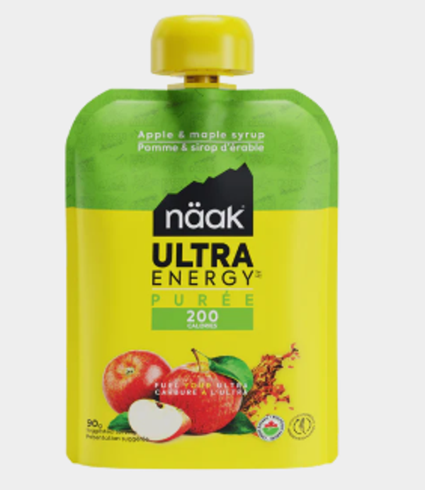 NÄAK Purée Energétique Pomme et Sirop d'érable