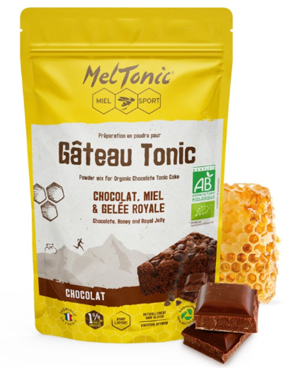 MELTONIC Gâteau énergétique bio Chocolat miel gelée royale