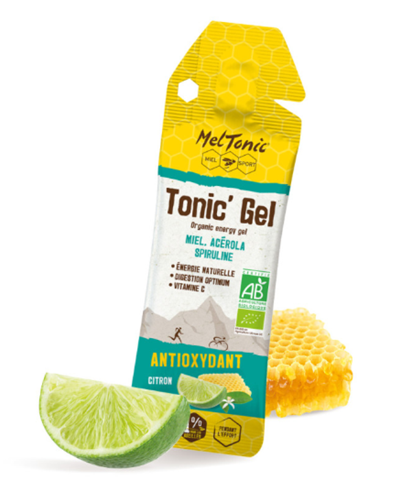 MELTONIC Gel énergétique Antioxydant bio Miel acérola spiruline