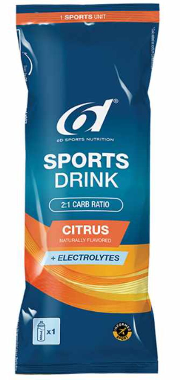 6D Sports Nutrition Sports Drink - Citrus (33 g)