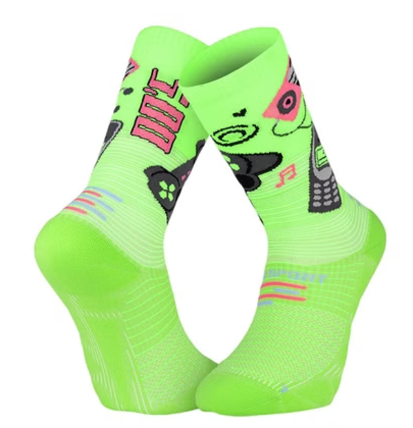 Chaussettes BV Sport Run Marathon Générations 2000s Collector Vert