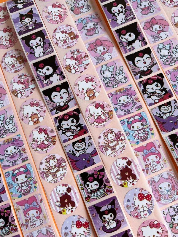200 Sanrio stickers leuk voor de kinderen