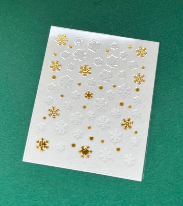 Kerst nagelstickers (25)