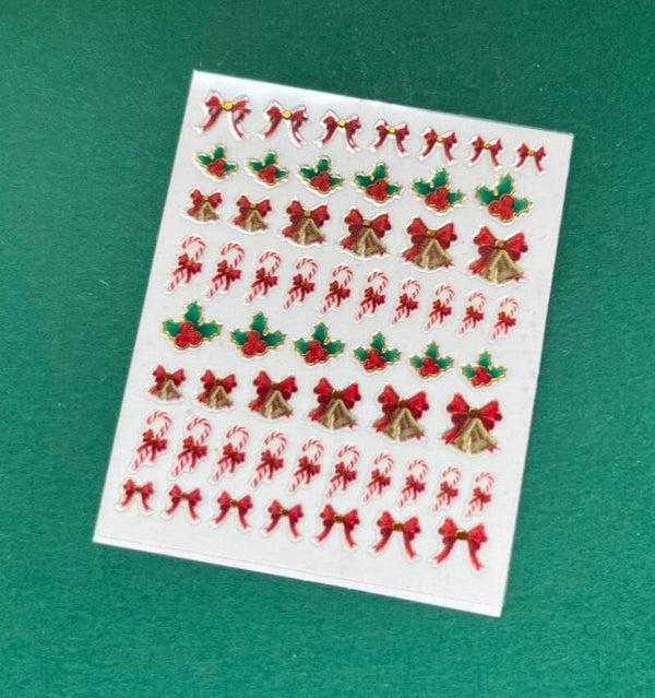 Kerst nagelstickers (26)