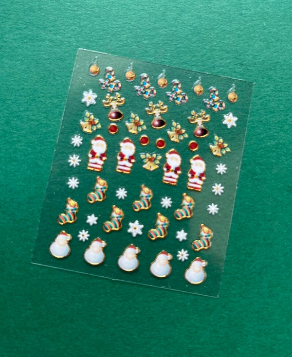 Kerst nagelstickers (29)