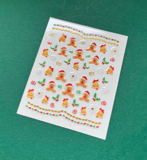 Kerst nagelstickers (32)