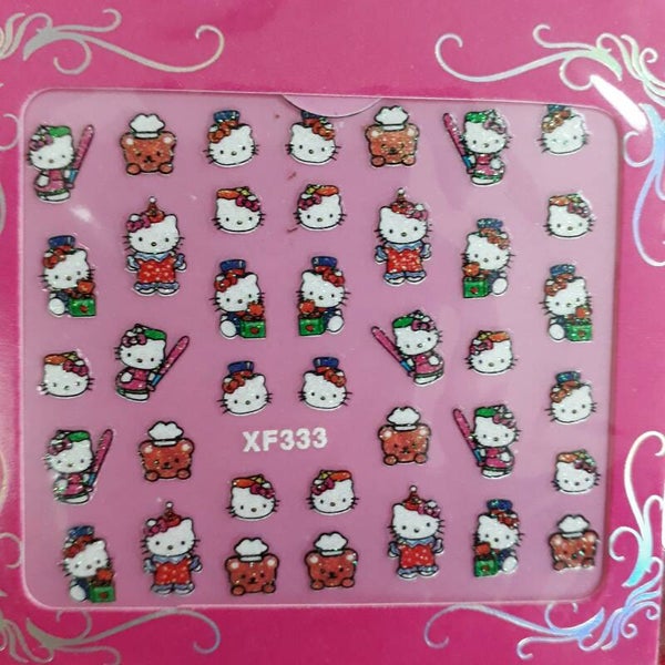 hello kitty nagelstickers (333)