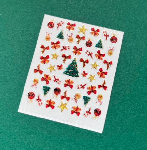 Kerst nagelstickers (34)