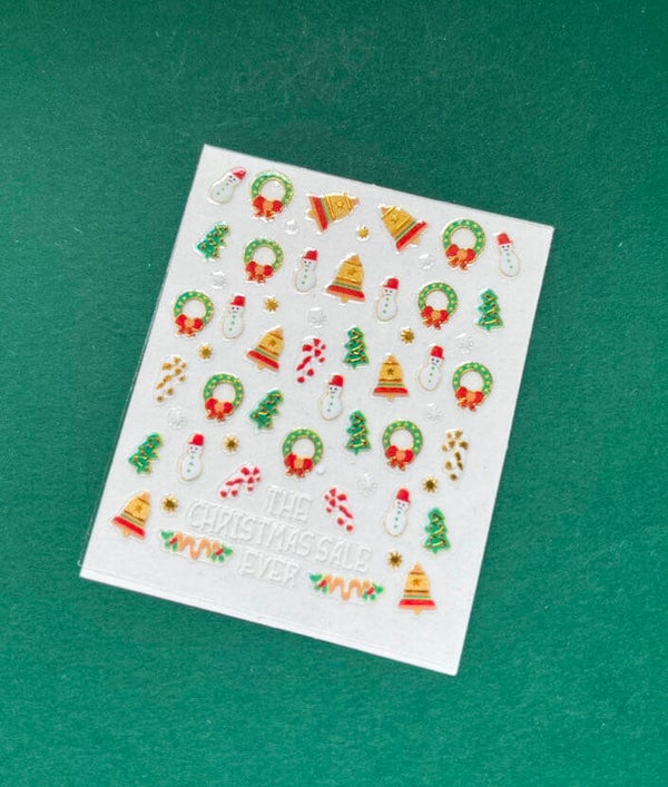 Kerst nagelstickers (37)