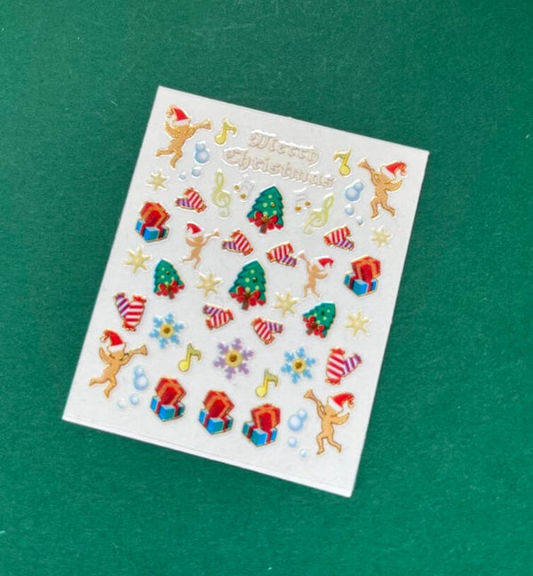 Kerst nagelstickers (42)