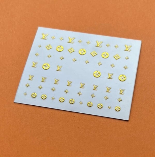 Louis Vuitton kleine nagelstickers goud (7)