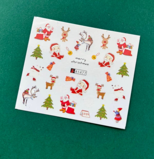 Kerst waterdecals (77)