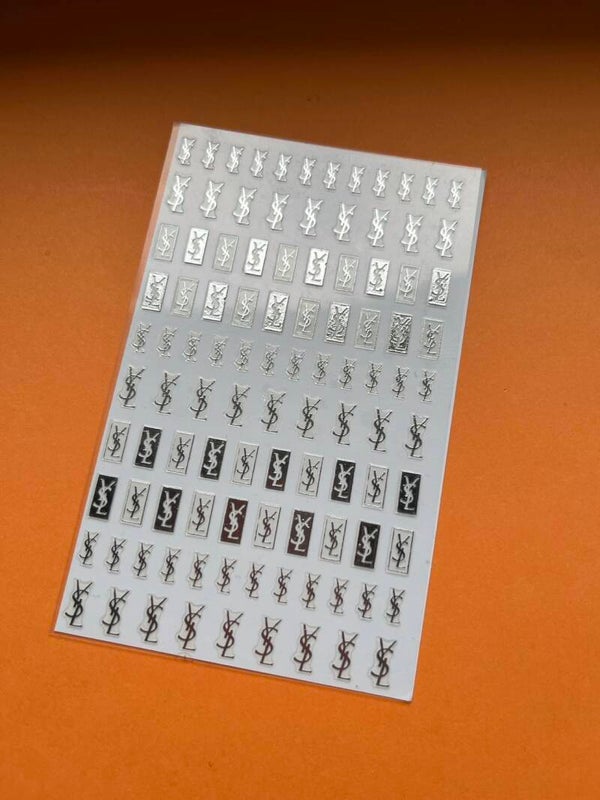 Groot vel YSL zilver (b5)