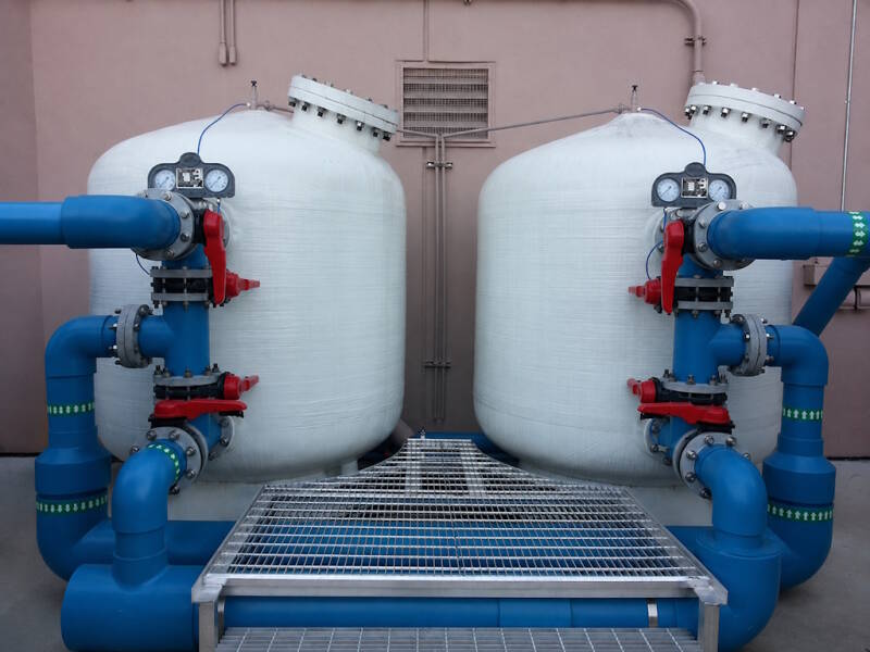 VCOM Series vertical sand filters