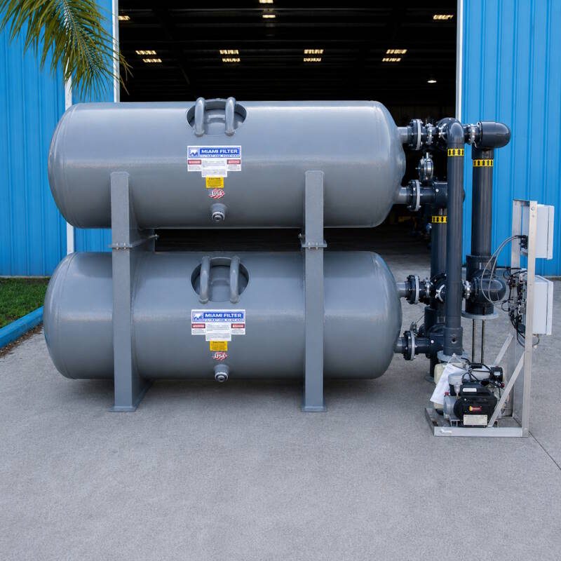 HCOM Series horizontal sand filters