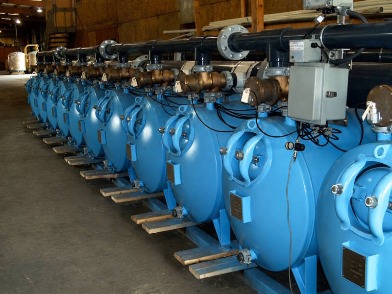 HH Series horizontal sand filters