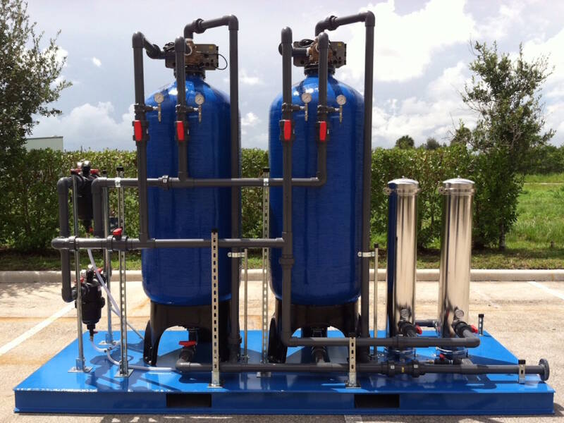 Commercial muti-media filter systems for reverse osmosis pretreatment
