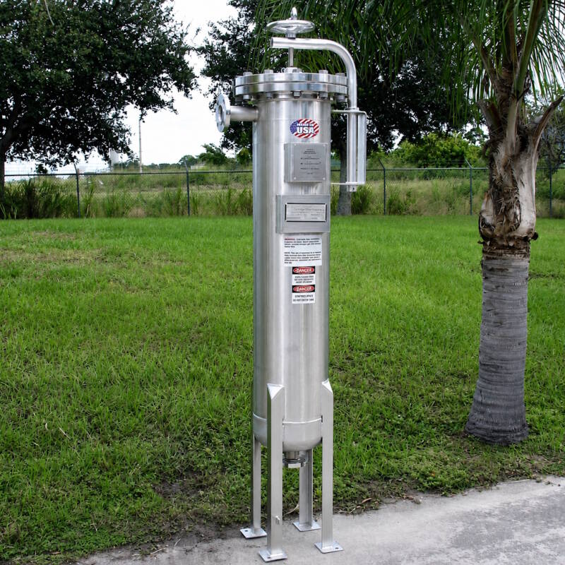 316 stainless steel ASME acetone filter vessel
