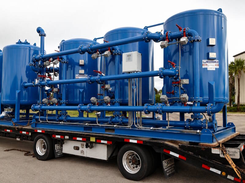 Iron reduction system