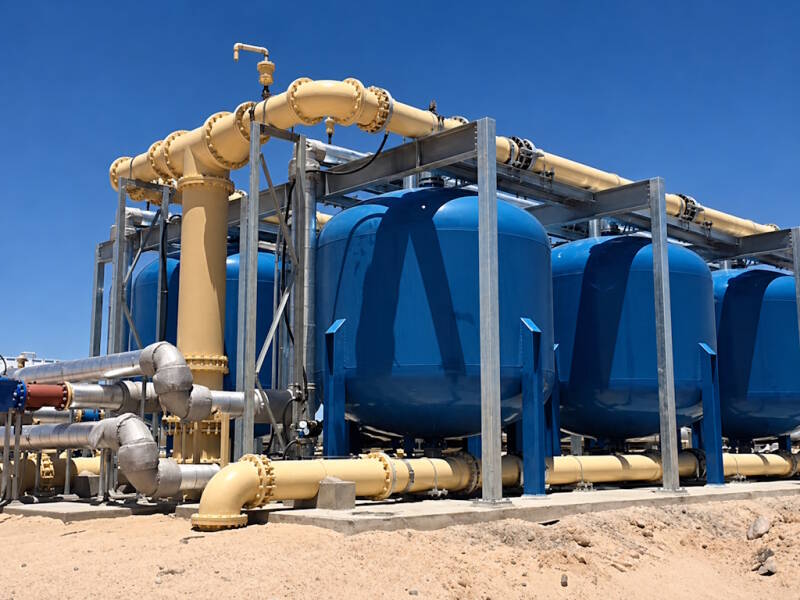 Silica reduction system for RO pretreatment