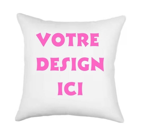Housse de coussin Personnalisable