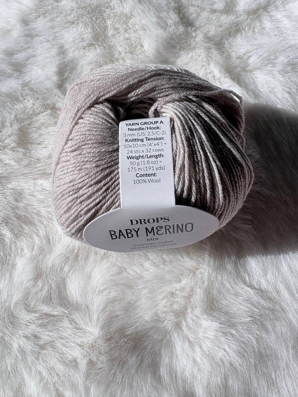 Laine Baby Merino Gris Perle