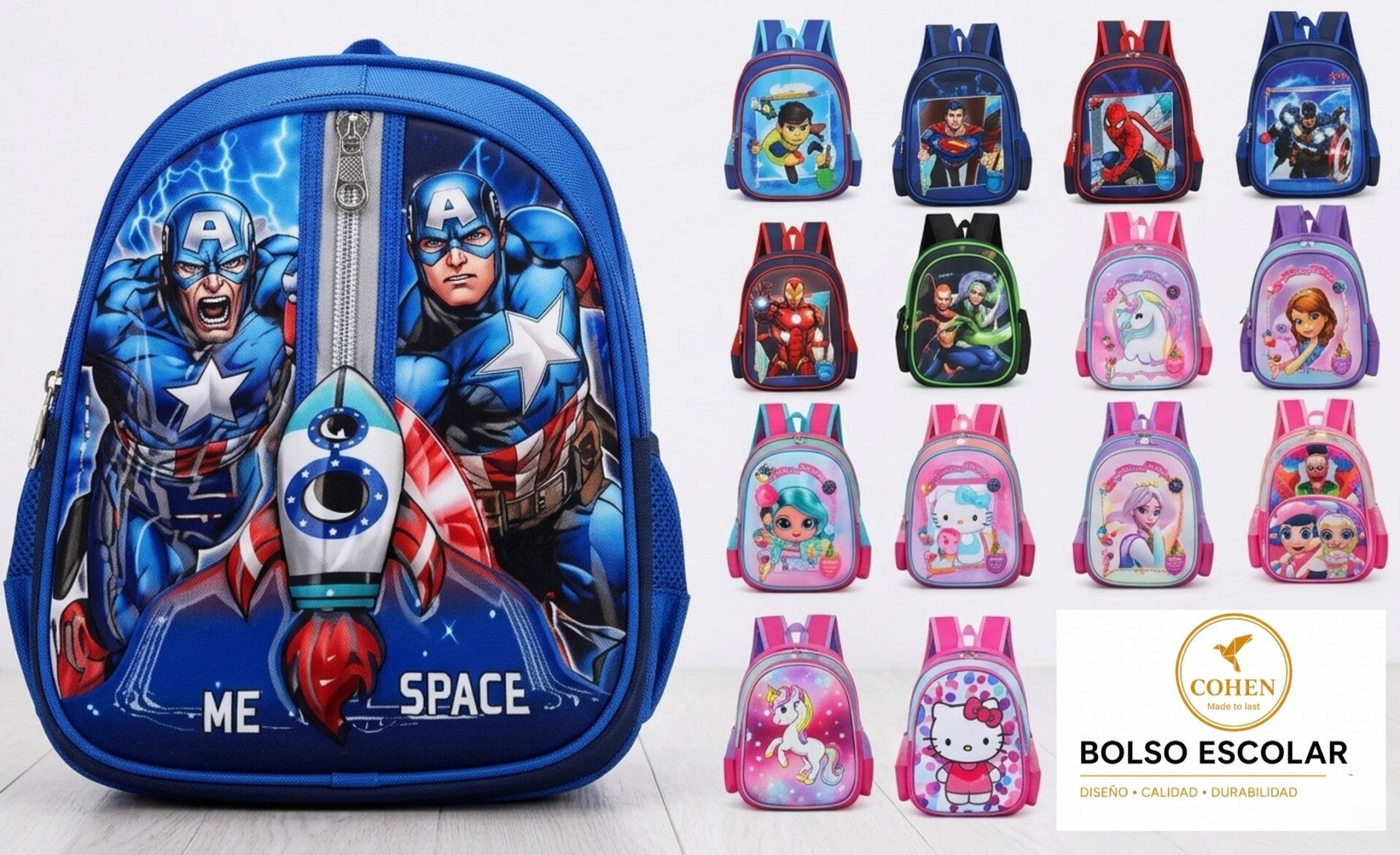 Bolsos Escolares Duo