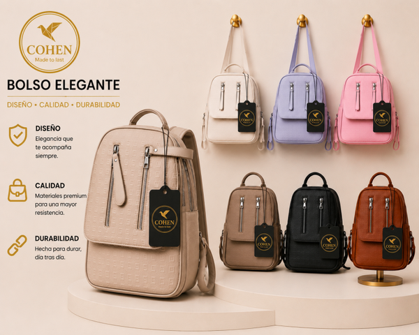 Variedades de bolsos para mujer
