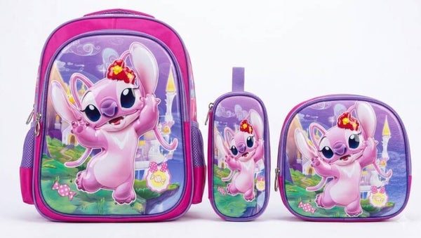 Bolsos Escolares trios para niñas