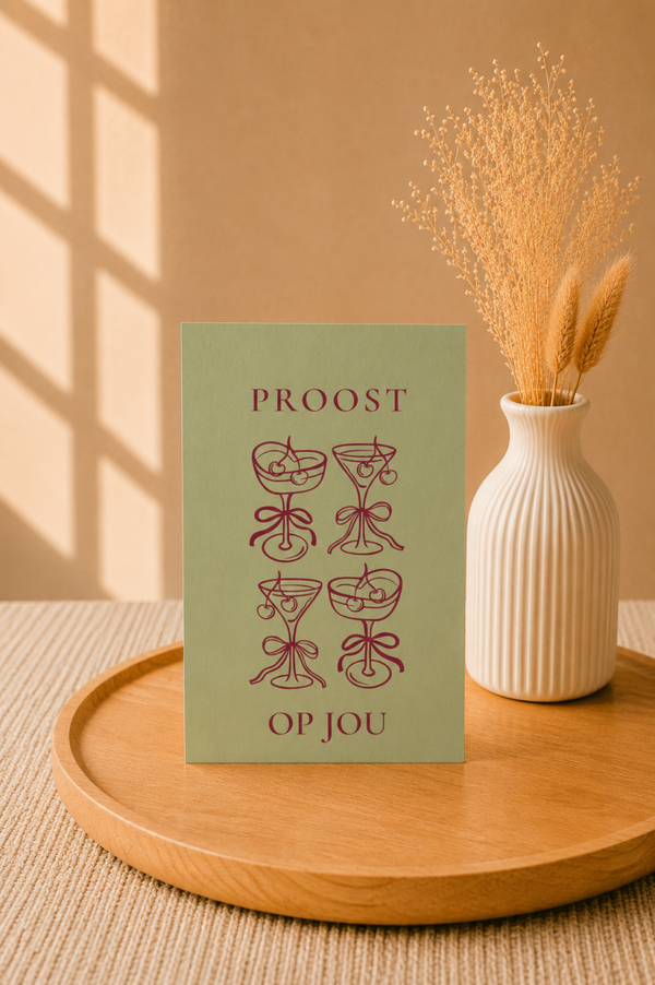 Proost op jou | Felicitatiekaart