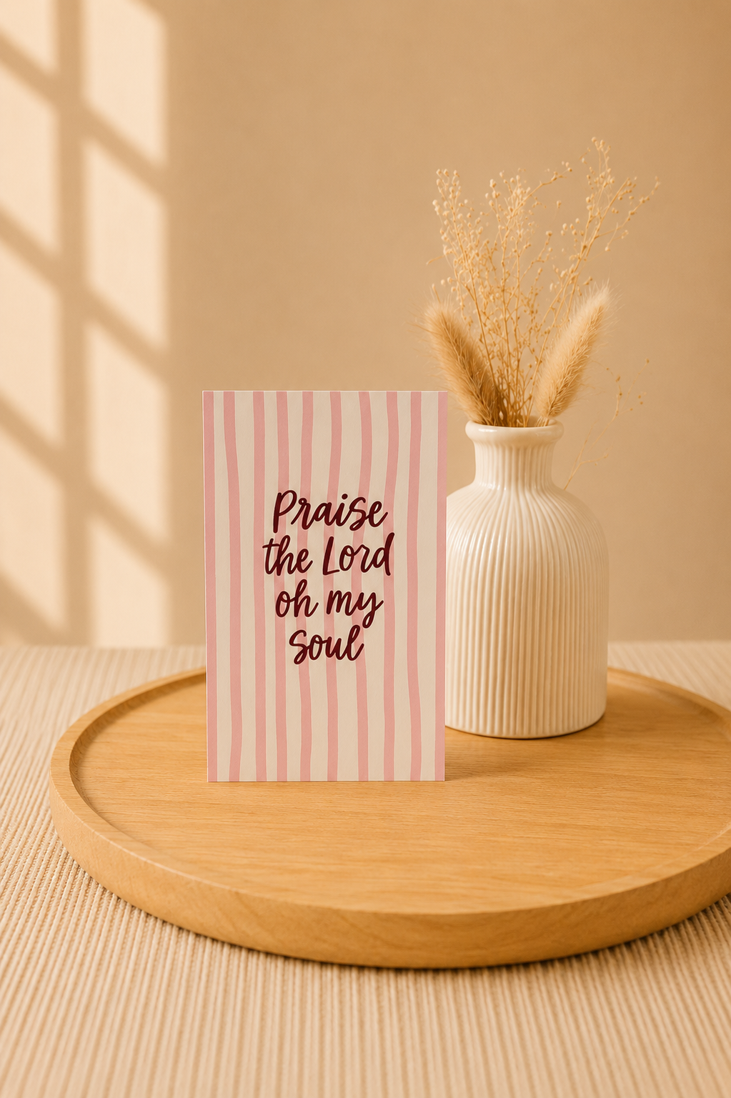 Praise the Lord, O My Soul | Christelijke kaart