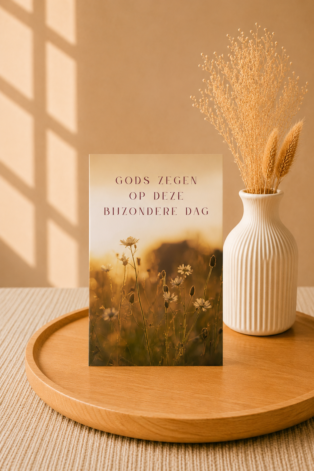 Gods Zegen Op Deze Bijzondere Dag | Doopkaart