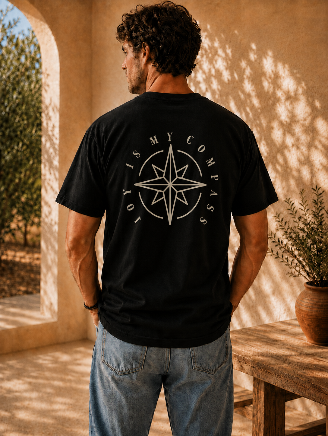 Joy is my Compass | Heren T-shirt