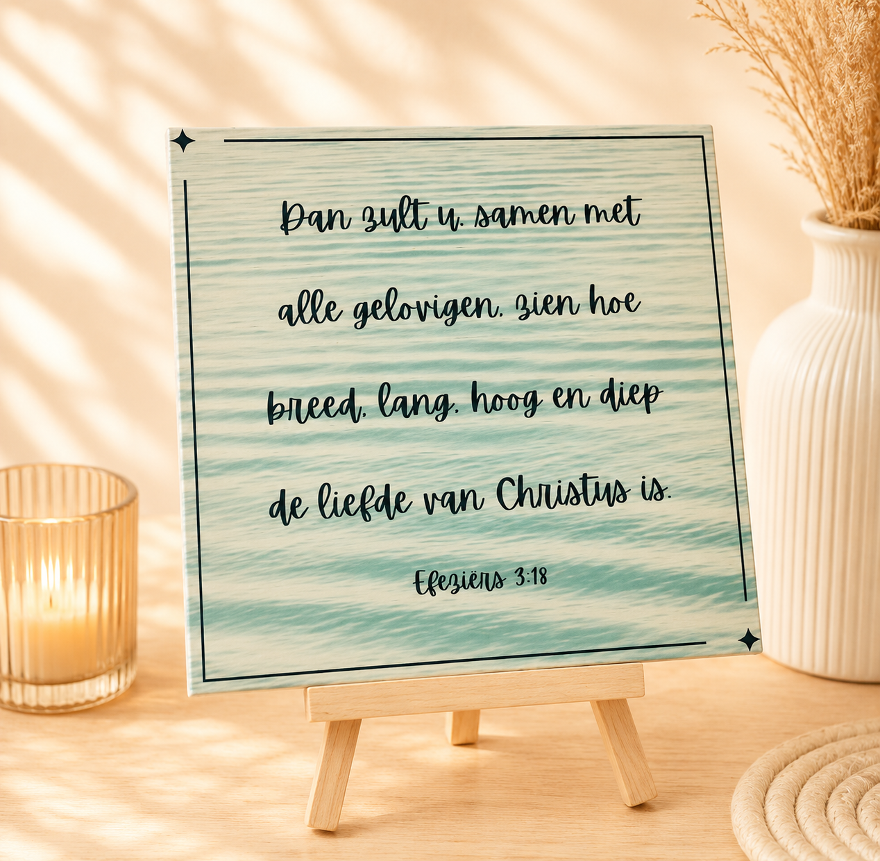 Liefde zonder grenzen | Tegel